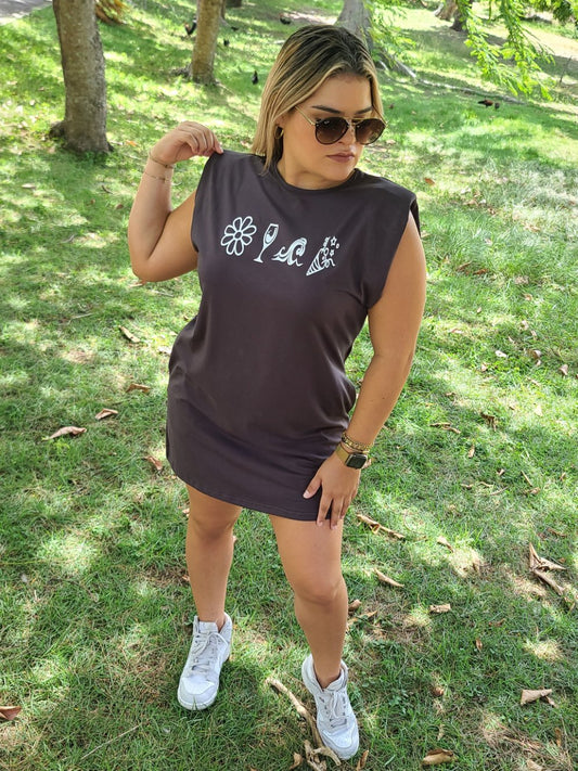Así soy tshirt dress