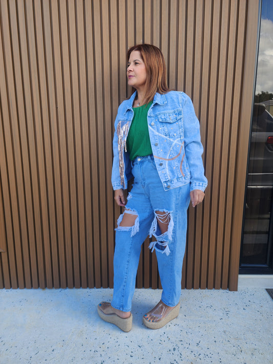 Rose Gold Shine Jacket