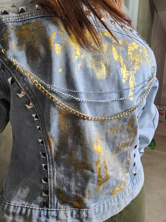 Foil Jean Jacket