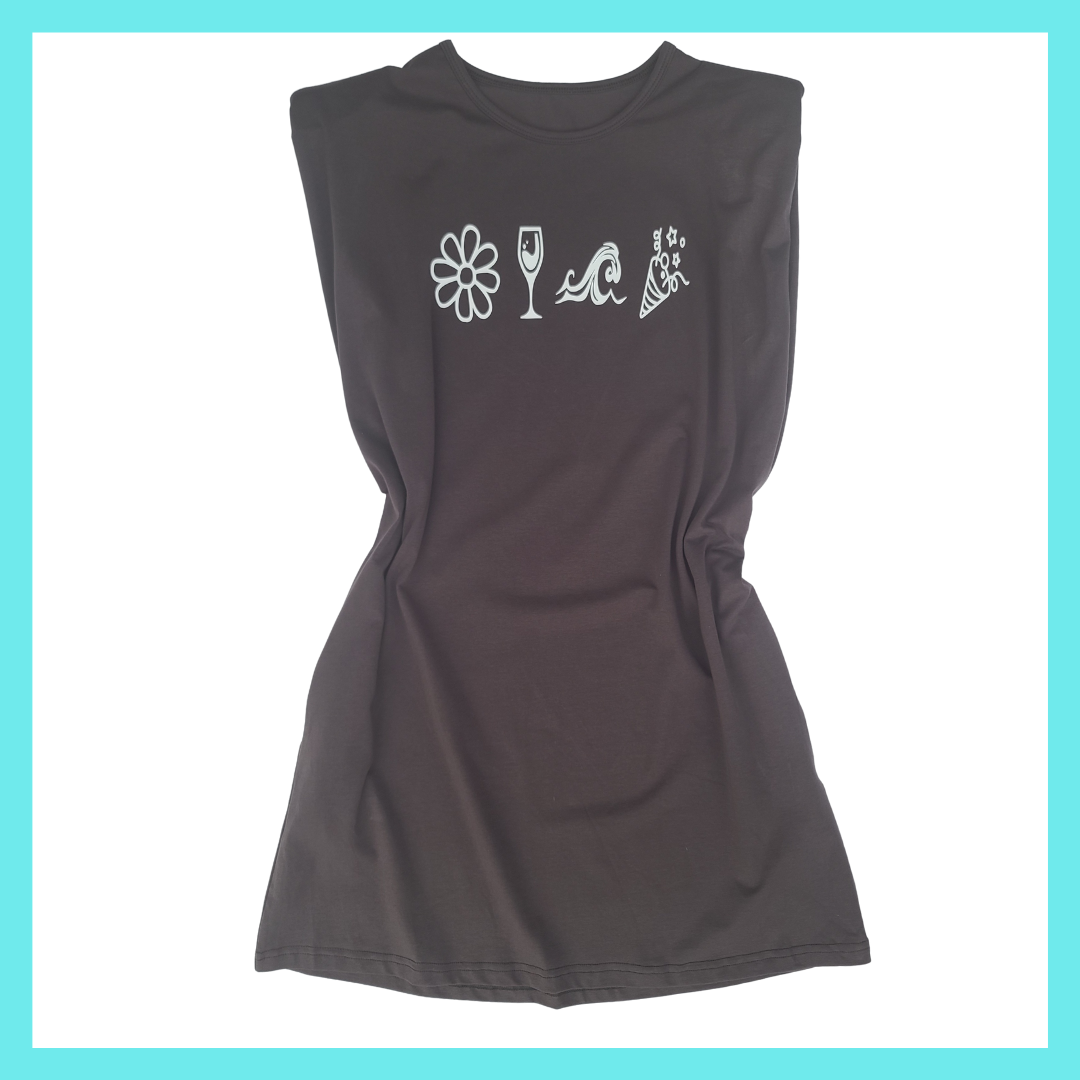 Así soy tshirt dress