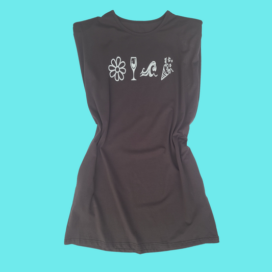 Así soy tshirt dress