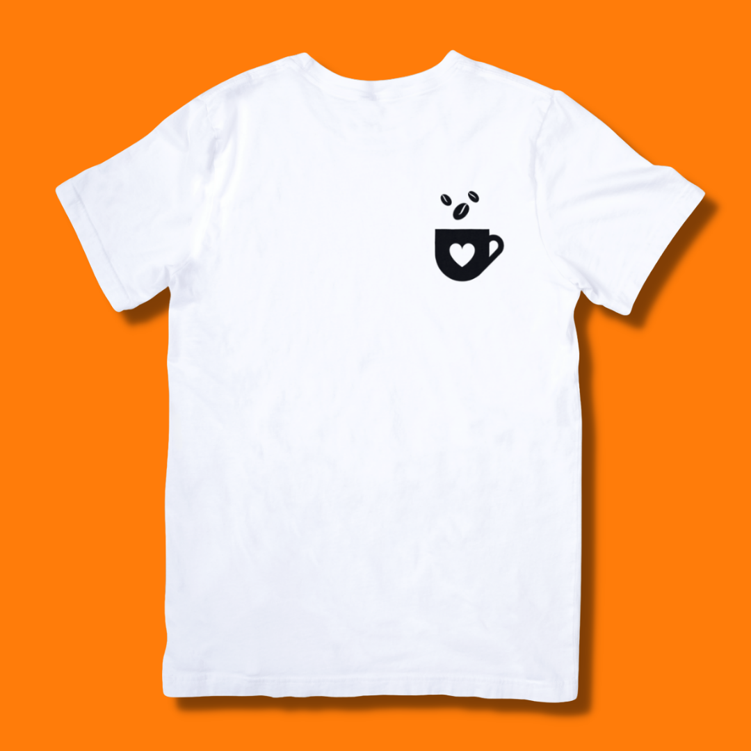 Cafetera de Corazón Tshirt